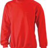 Werbeartikel Sweatshirt Round Pocket Men - red