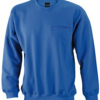 Werbeartikel Sweatshirt Round Pocket Men - royal