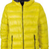 Werbeartikel Mens Down Jacket - yellow/carbon