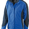 Werbeartikel Damen jacke 2 in 1 - royal/black