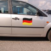 Deutschland Flagge als Automagnet