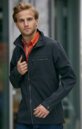 Herren Softshell Jacke Tailord James and Nicholson