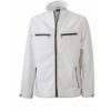 Herren Softshell Jacke Tailord James and Nicholson - white