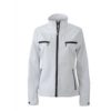 Damen Softshelljacke Tailord James and Nicholson - white