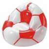 Aufblasbarer Fußballsessel Coach - FußballsesselCoach Sesselin rot weiß