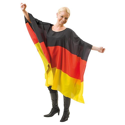 Flaggenponcho Nations Deutschland