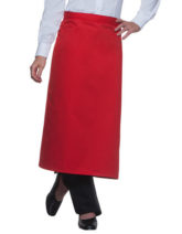 Bistroschürzen und Kellnerschürzen Basic Karlowsky - red