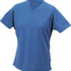 Ladies Running-T James & Nicholson - royal/black