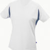 Ladies Running-T James & Nicholson - white/royal
