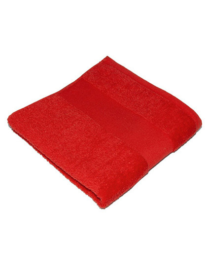 Classic Hand Towel Bear Dream - red