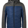 Men's Winter Jacket - navy/anthracite-melange