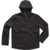 Active Softshell Hooded Jacket Stedman - black