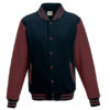 Varsity Jacket Just Hoods - navy/burgundy