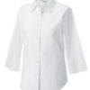 Ladies Fitted Shirt Russel - white