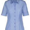 Womens Blouse Modern Fit Shortsleeve Seidensticker - midblue