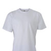 Basic T Shirt James & Nicholson - white