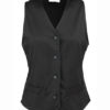 Damen Gastro Weste Premier - black