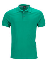 Mens Pima Polo James & Nicholson - irish green