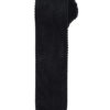 Slim Knitted Tie Premier - black