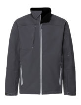 Mens Bionic Softshell Jacket Russell - iron grey