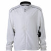 Mens Performance Jacket James & Nicholson - white black