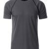 Mens Sport T Shirt James & Nicholson - titan black
