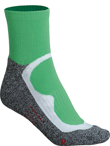 Sport Socks Short James & Nicholson - green