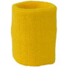 Terry Wristband James & Nicholson - gold yellow