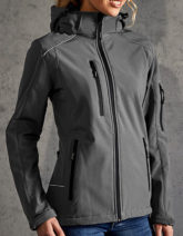 Womens Softshell Jacket Promodoro - steel grey