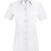 Greiff Premium Bluse Regular Fit Kurzarm - weiß