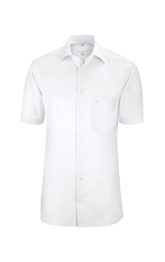 Greiff Premium Hemd Regular Fit Kurzarm - weiß