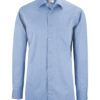 Greiff Premium Hemd Regular Fit - fil a fil bleu
