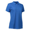 Stretch Poloshirt Damen Identity - azur