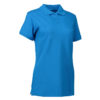 Stretch Poloshirt Damen Identity - türkis