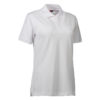 Stretch Poloshirt Damen Identity - weiß