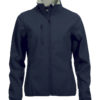 Basic Softshell Jacket Ladies Clique - dark navy