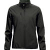 Basic Softshell Jacket Ladies Clique - schwarz