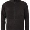 Mens Fleece Jacket James & Nicholson - black