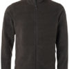 Mens Fleece Jacket James & Nicholson - dark grey