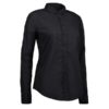 Identity Casual Stretch Bluse - schwarz