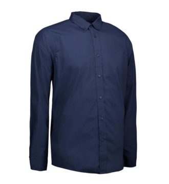 Identity Casual Stretch Hemd - navy