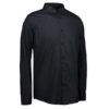 Identity Casual Stretch Hemd - schwarz