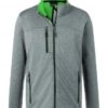 Mens Melange Softshell Jacket James & Nicholson - dark melange green