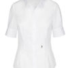 Seidensticker Bluse Womens Blouse Slim Fit Shortsleeve - white