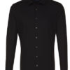 Seidensticker Hemd Mens Shirt Tailored Fit Longsleeve - black