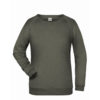 Basic Sweat James & Nicholson jn793 - dark grey