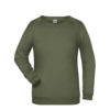 Basic Sweat James & Nicholson jn793 - olive