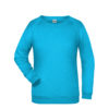 Basic Sweat James & Nicholson jn793 - turquoise