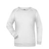 Basic Sweat James & Nicholson jn793 - white