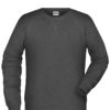 Men's Bio Sweat James & Nicholson - black heather